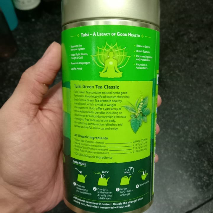 photo of Tetley Green Tea Classic shared by @vinayakamarnath on  09 Jul 2020 - review