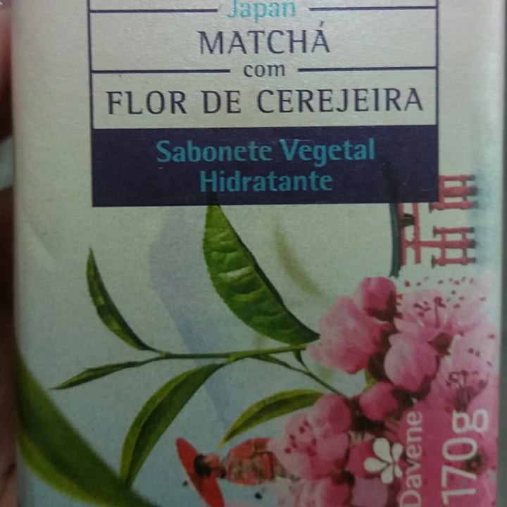 photo of Davene Sabonete Matchá e Flor de Cerejeira shared by @justmememe on  11 Jun 2022 - review