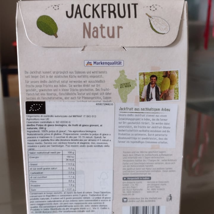 photo of dmBio Pulled jackfruit shared by @sselvatika on  31 Mar 2022 - review