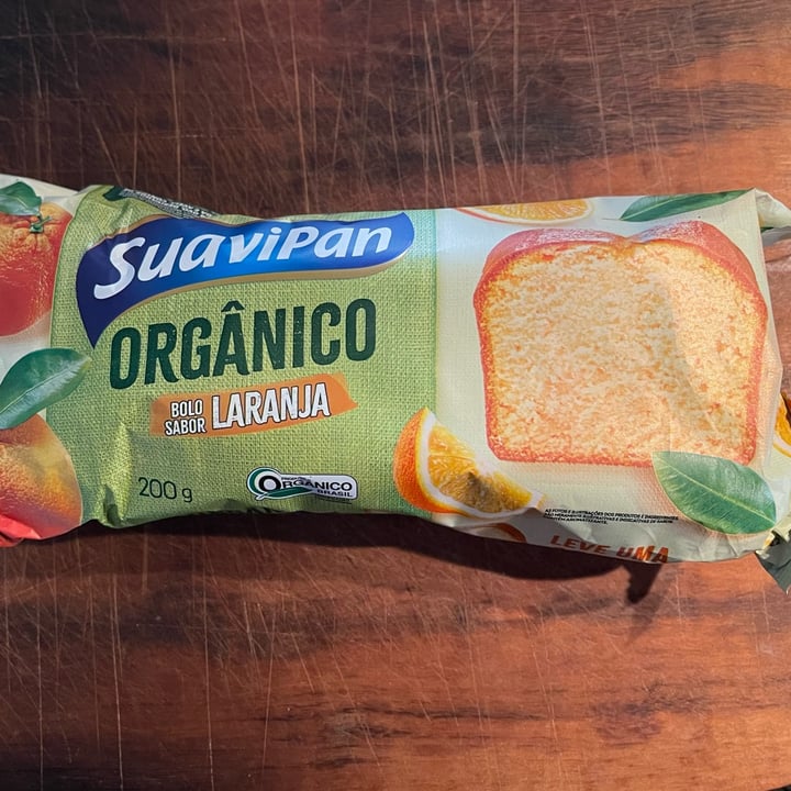 photo of Suavipan Bolo Organico sabor Laranja shared by @mi-kterine on  10 May 2022 - review