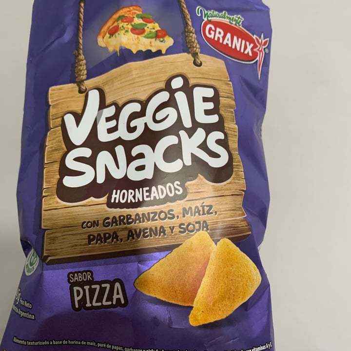 photo of Granix Veggie Snacks sabor Pizza shared by @valentina777 on  28 Sep 2021 - review