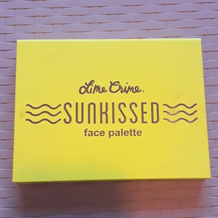 review photo of Lime Crime Sun Kissed Face Palette shared by @johi-rose on 28 Mar 2021 - review
