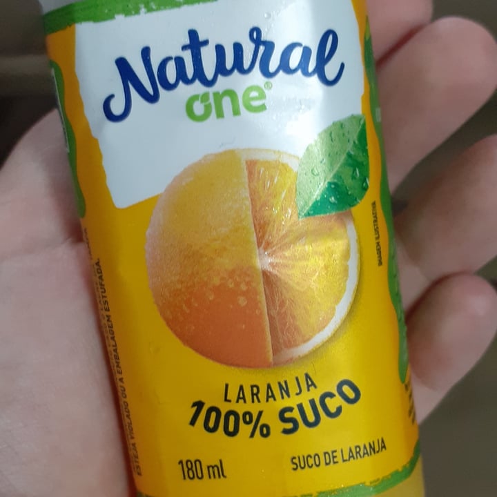 photo of Natural One Laranja 100% suco shared by @lenacui on  29 Jan 2022 - review