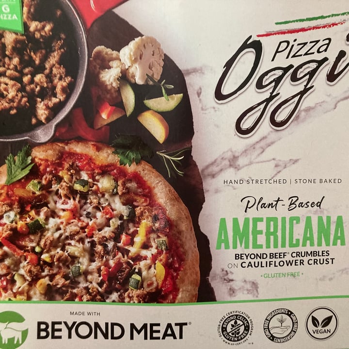 photo of Oggi Foods AMERICANA – BEYOND MEAT PIZZA shared by @avecdeschiens on  05 Jun 2021 - review