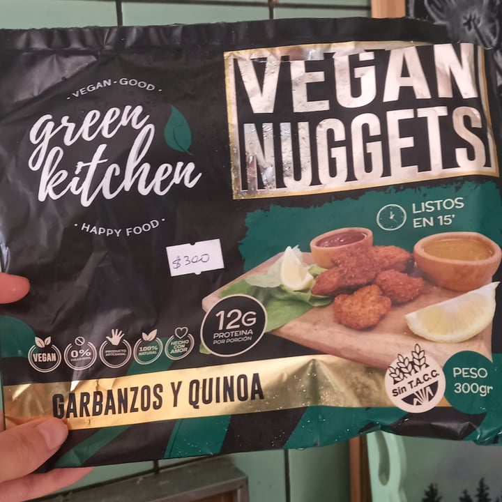 photo of Green kitchen Nuggets Veganos De Garbanzo shared by @mardumrauf on  06 Jun 2021 - review