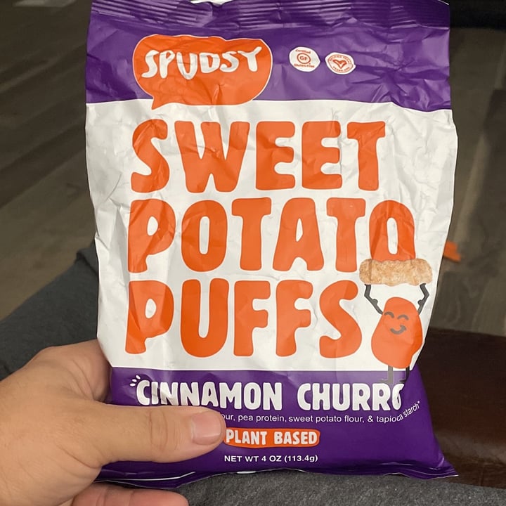 photo of Spudsy Foods Cinnamon Churro Sweet Potato Puffs shared by @vegangoat on  22 Jan 2022 - review