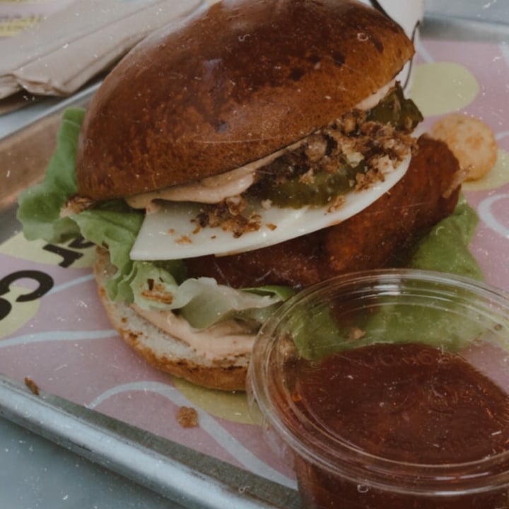 photo of The Vurger Co Canary Wharf Buffalo Vurger shared by @magpie on  06 Oct 2020 - review