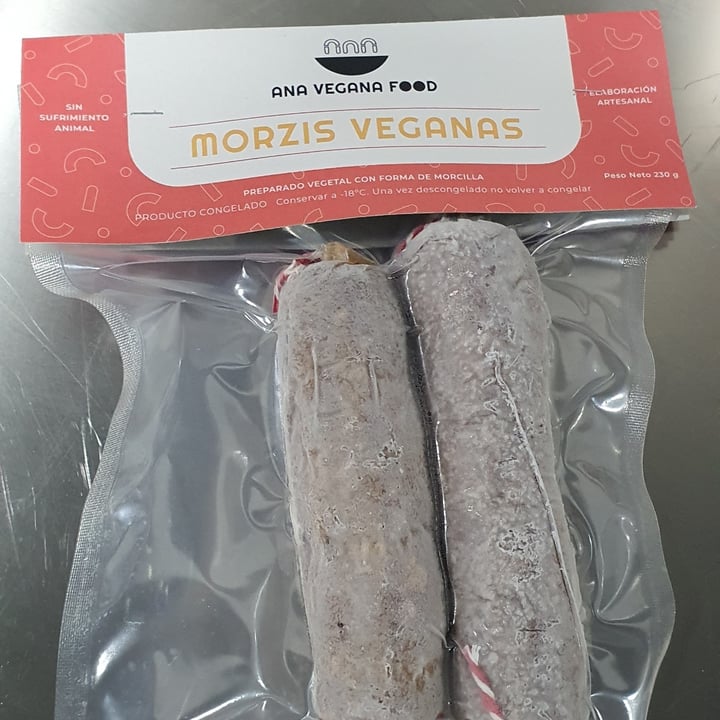 review photo of Ana Vegana Food Morcilla Vegetal shared by @anapejime on 12 Apr 2022 - review
