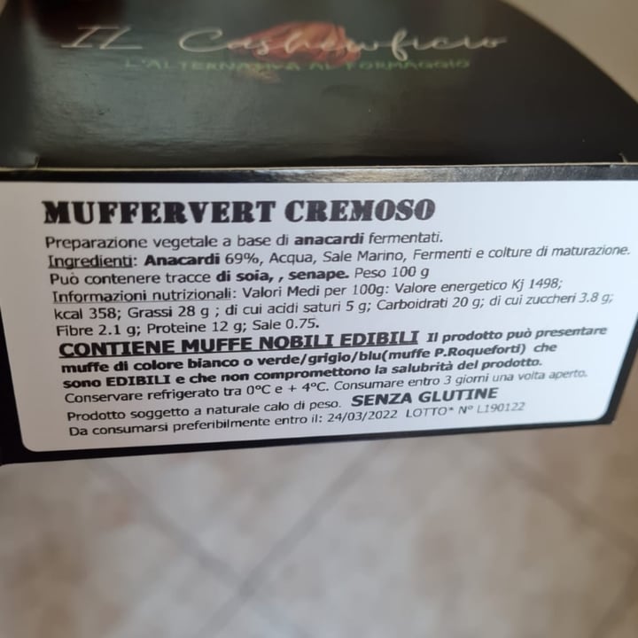 review photo of Il CashewFicio Muffervert shared by @danieleg on 13 Mar 2022 - review