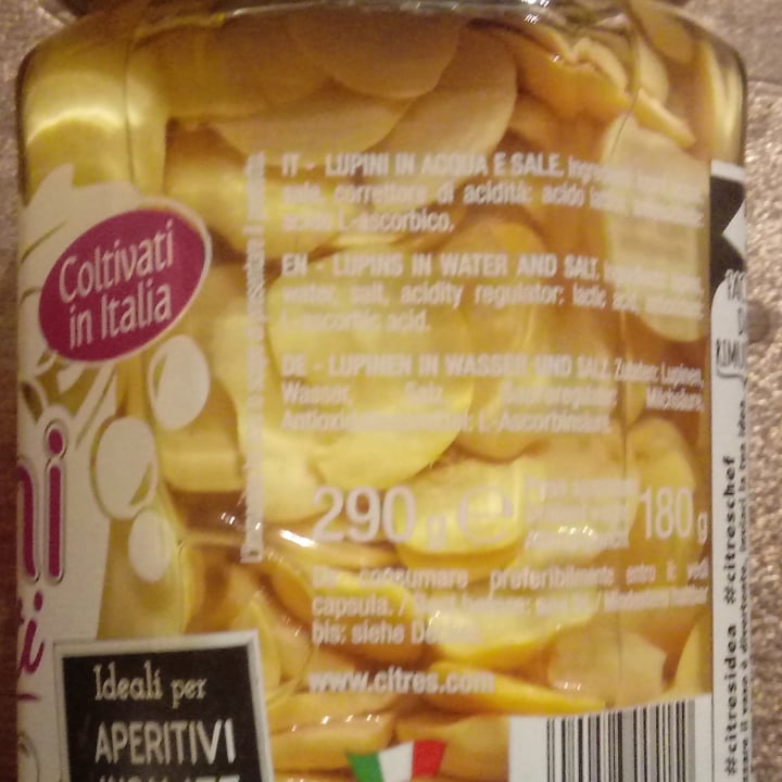 photo of Citres Lupini sgusciati shared by @lapao on  10 Sep 2021 - review
