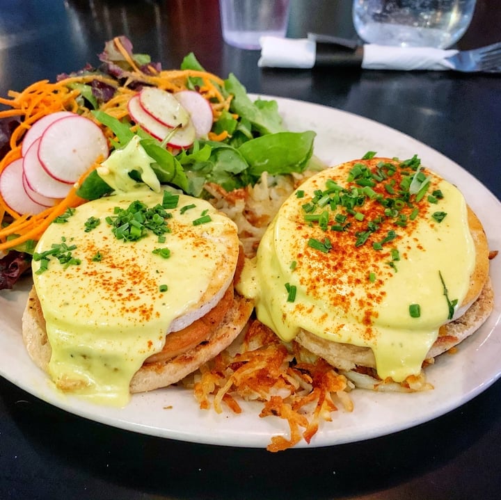 photo of Champs Diner Tofu Benedict shared by @hugemittons on  27 Dec 2019 - review
