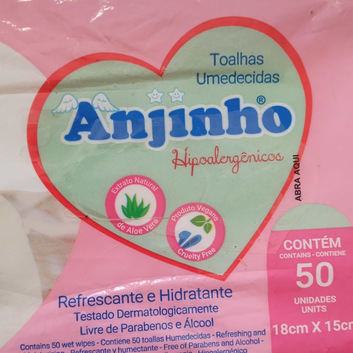 review photo of anjinho Toalhas umedecidas shared by @vanessaaconc on 13 May 2022 - review