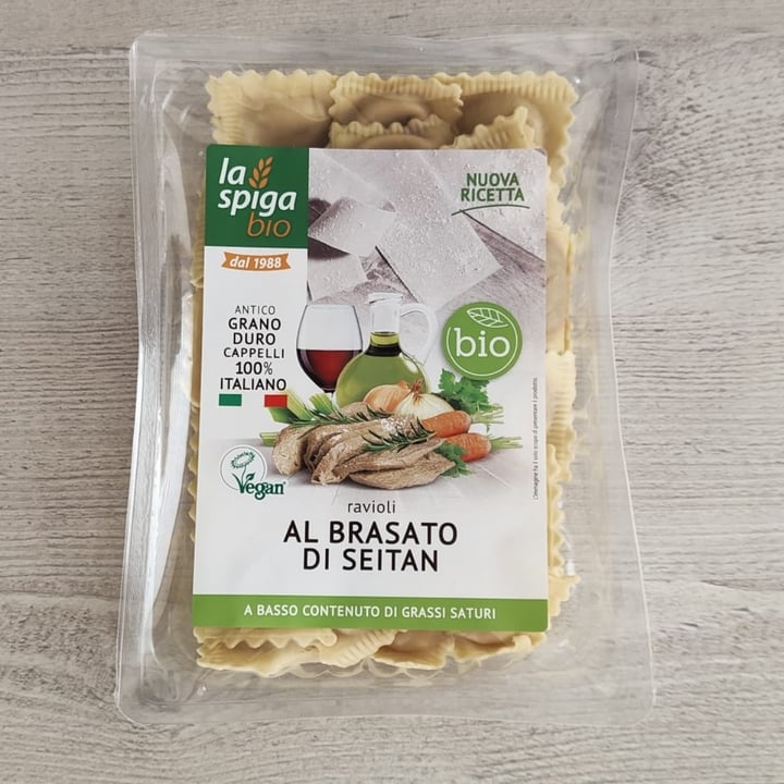 review photo of La Spiga Bio Ravioli al brasato di seitan shared by @vivib on 18 Nov 2022 - review