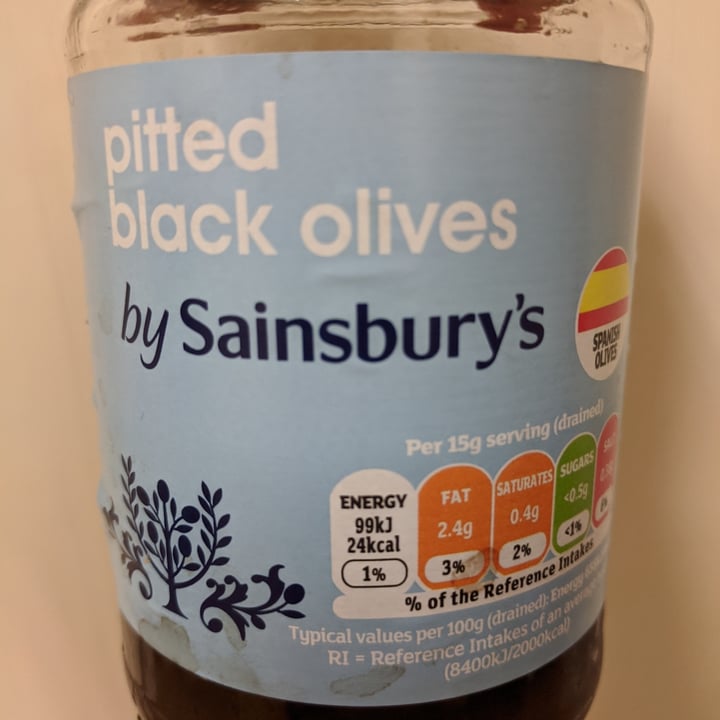 photo of Sainsbury's Black olives shared by @yehudissum on  17 Sep 2020 - review
