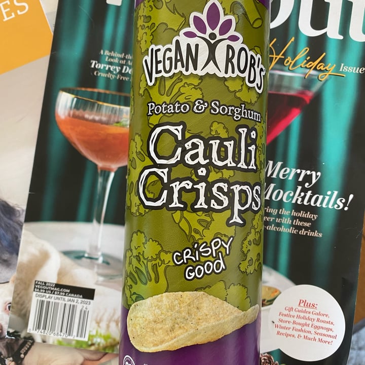 photo of Vegan Rob's Cauli Crisps shared by @sandrews on  25 Sep 2022 - review