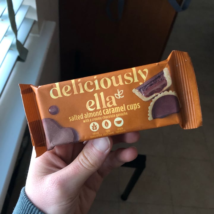 photo of Deliciously Ella Salted Almond Caramel Cups shared by @yourlocalvegan on  24 Dec 2021 - review