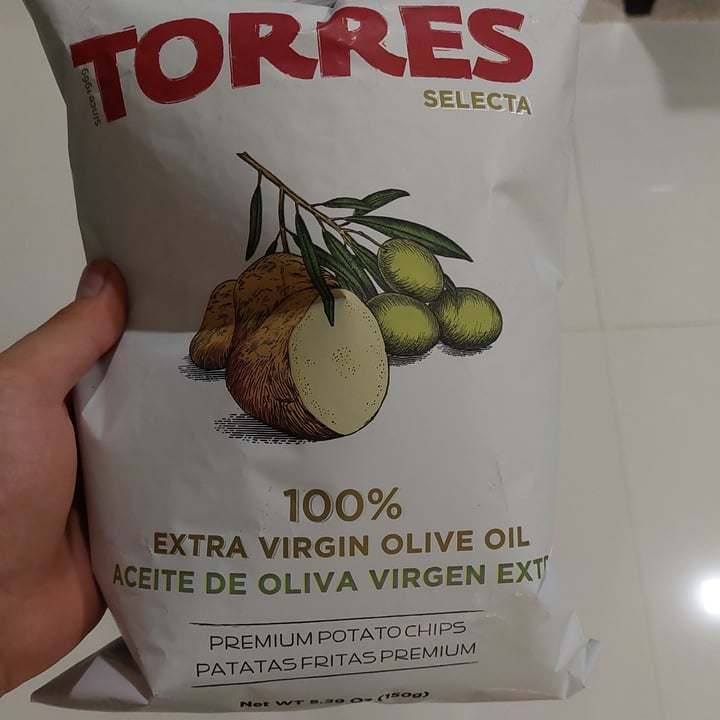 photo of Torres Selecta 100% Extra Virgin olive Oil Chips shared by @greenscreen on  14 Aug 2022 - review