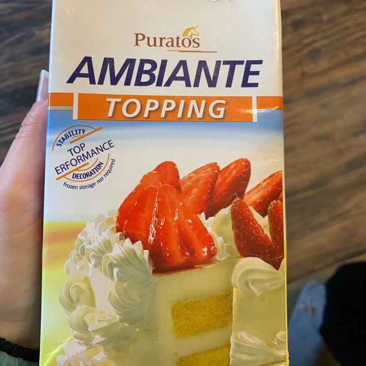 photo of Puratos Crema vegetal Puratos Ambiante shared by @kerrbear on  29 May 2021 - review