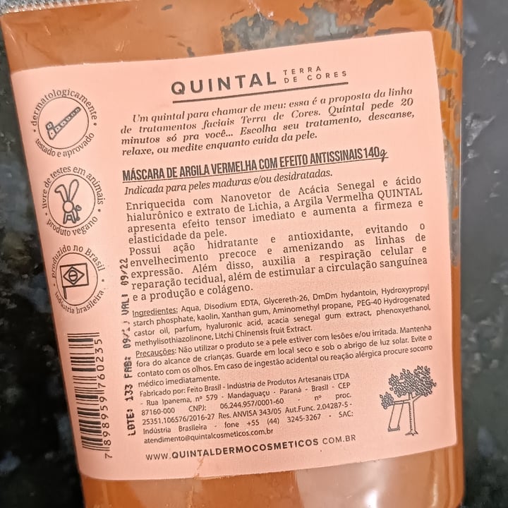 review photo of Máscara facial Mascara Con Vitaminas shared by @anacec on 06 May 2022 - review