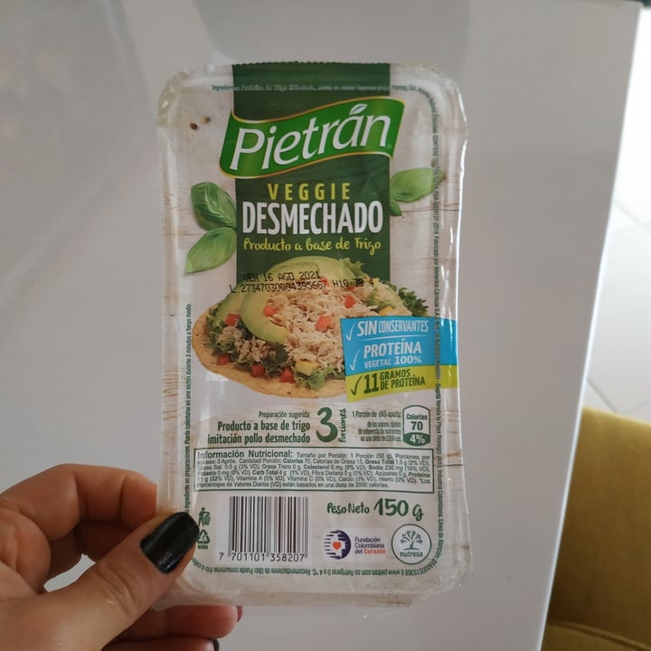 photo of Pietran Desmechado Veggie shared by @laucast on  01 Aug 2021 - review