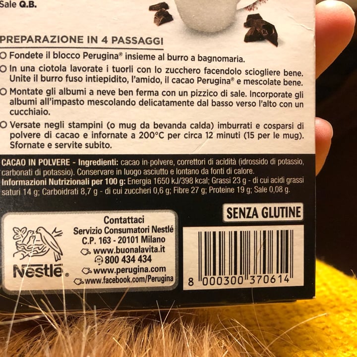 photo of Perugina Cacao Extra Dark shared by @lu-toso on  02 Jan 2022 - review