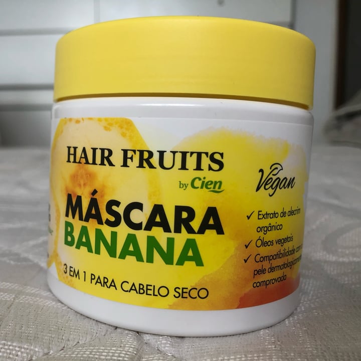 photo of Cien hair fruits máscara banana shared by @vanmartins on  10 Jun 2022 - review