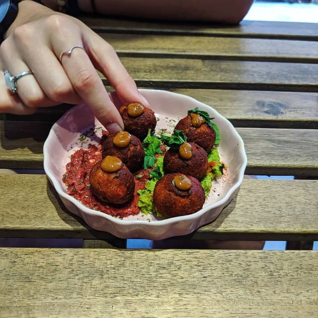 Photo of the dish “Beetroot Falafel”