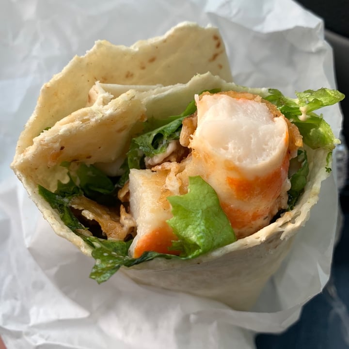 photo of Refocused Vegan Vegan Shrimp Wrap shared by @rainbowbear9 on  03 Jan 2020 - review