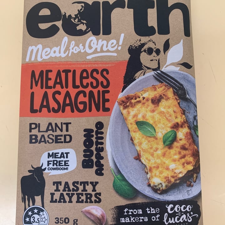 photo of Coco and Lucas Earth Meatless Lasagne shared by @natski on  18 Oct 2021 - review