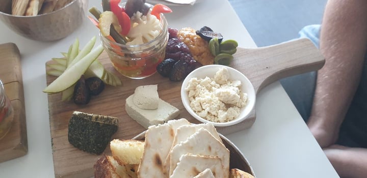 review photo of Northyards Cider Co. Vegan cheese platter shared by @brighde on 09 Mar 2020 - review