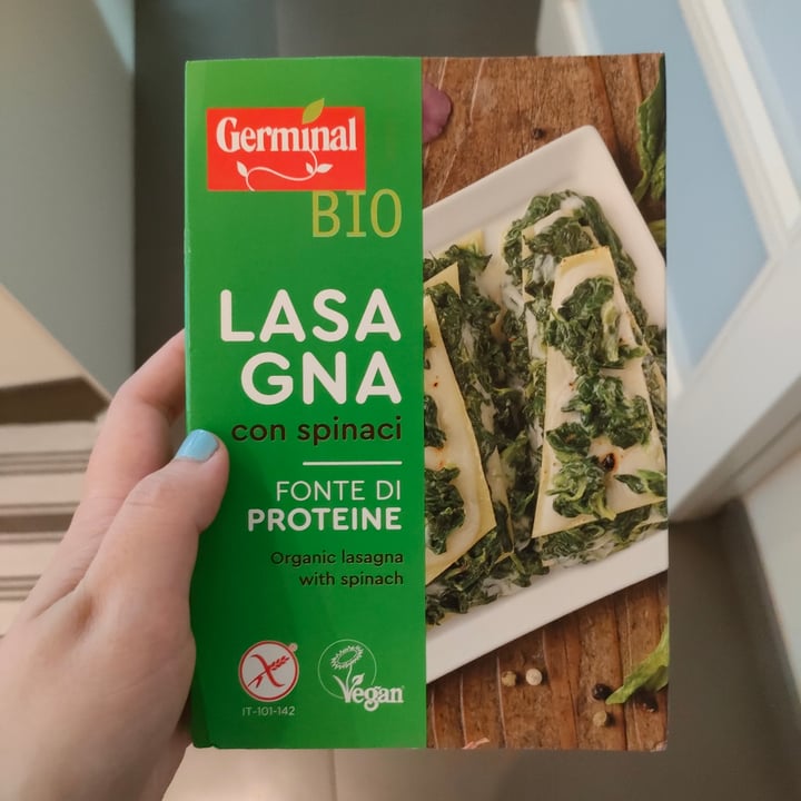 photo of Germinal Bio Lasagna Con Spinaci shared by @jericam on  26 Jun 2022 - review