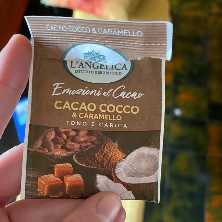 review photo of L'angelica Emozioni Al Cacao - Cacao, Cocco E Caramello shared by @bittimarta on 03 Apr 2021 - review