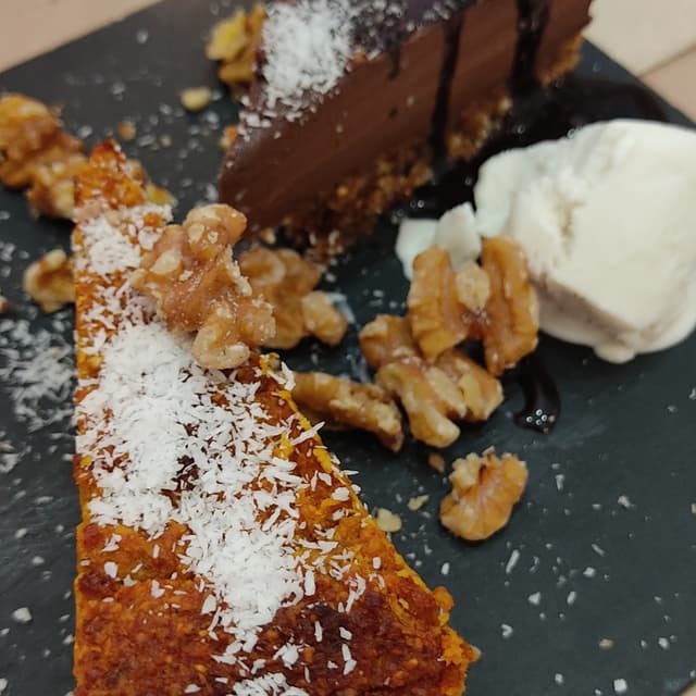 Photo of the dish “Tarta de zanahoria y calabaza”