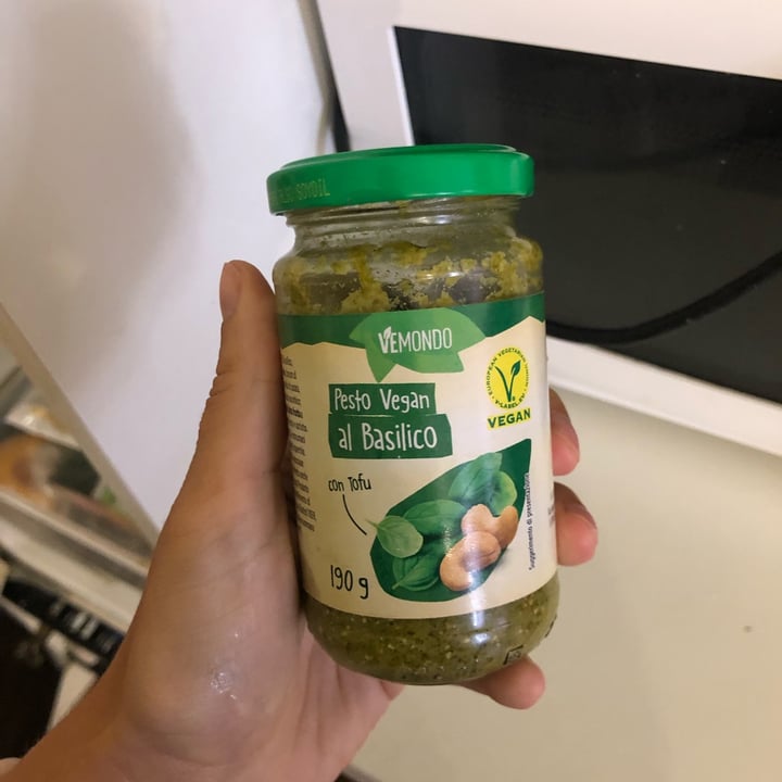 photo of Vemondo Pesto Al Basilico shared by @alicelaneva on  20 Sep 2022 - review