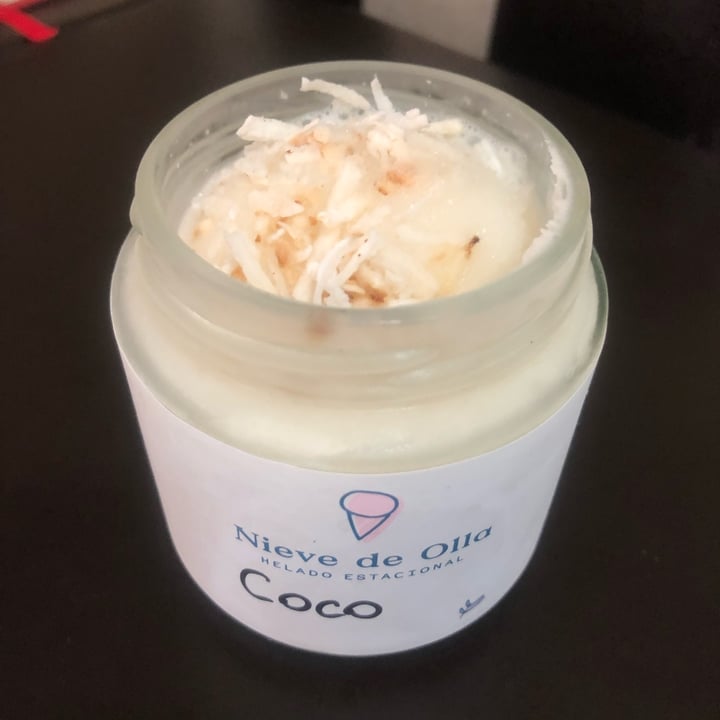 photo of Nieve de Olla Helado de coco shared by @keendy on  01 Aug 2022 - review