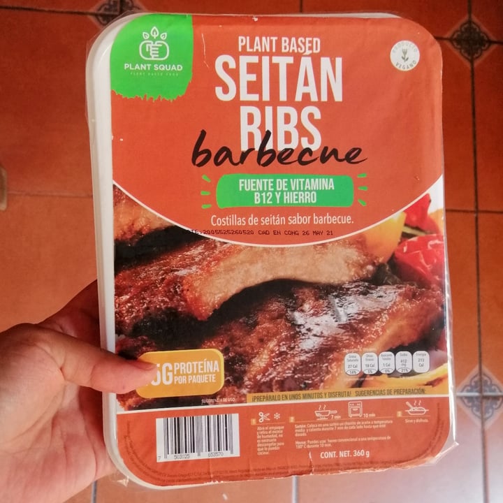 photo of Plant Squad Seitan Ribs shared by @dannydaniela on  09 Sep 2020 - review