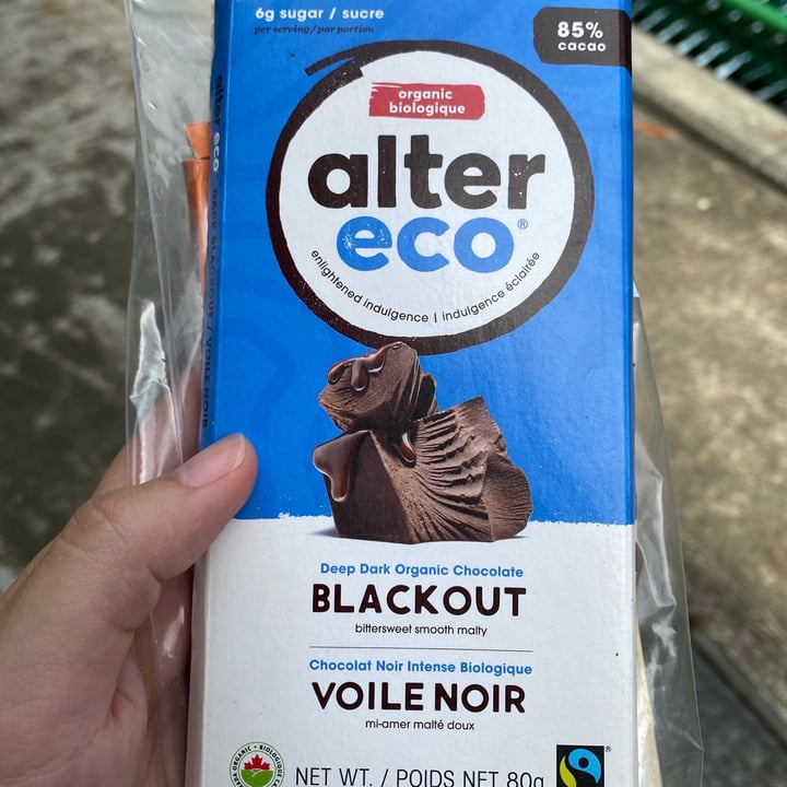 photo of Alter Eco Deep Dark Blackout shared by @rqyeo on  23 Jan 2021 - review