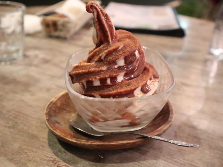 photo of Shizen Bar Paprika Shokudou Vegan Soy Milk Soft Ice Cream (Cacao Source) shared by @kaylabear on  11 Oct 2019 - review