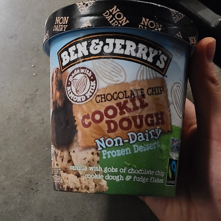 photo of Ben & Jerry's Chocolate Chip Cookie Dough Non-Dairy Frozen Dessert shared by @philocalypso on  26 Jul 2020 - review