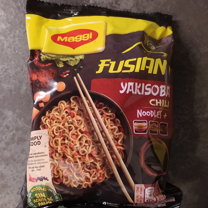 photo of Maggi Fusion Yakisoba Chili shared by @andremonza on  07 Apr 2022 - review
