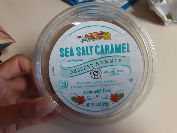 photo of Park Street Deli Sea Salt And Caramel Dessert Hummus shared by @jennysneal on  27 Jan 2021 - review