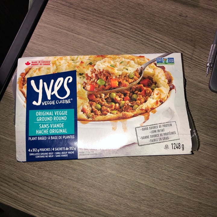 photo of Yves Veggie Cuisine Original Veggie Ground Round shared by @colphax on  01 Feb 2022 - review