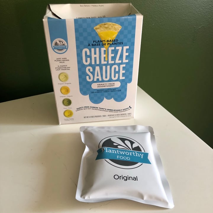 photo of Plantworthy Food Cheeze sauce shared by @lisam on  29 Jun 2021 - review