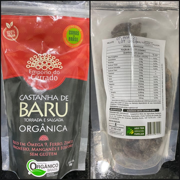 review photo of Empório do Cerrado Castanha de Baru tostada e salgada shared by @lsh0sp on 23 Sep 2022 - review