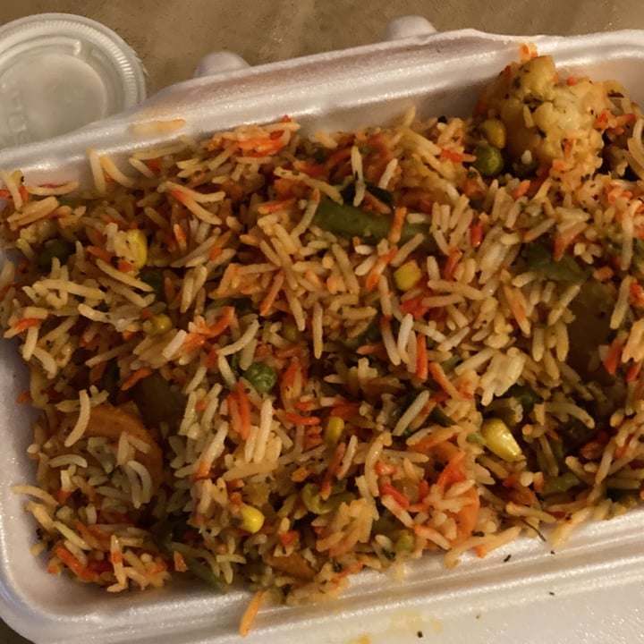 photo of Indian Hut Restaurant Vegetable Biryani shared by @scazi on  07 Mar 2022 - review