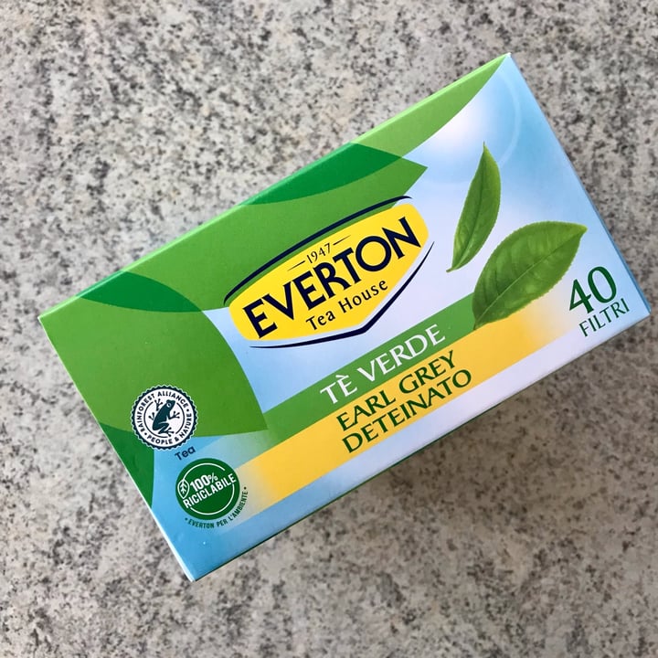 photo of Everton The verde earl grey deteinato shared by @margheritafae on  12 May 2022 - review
