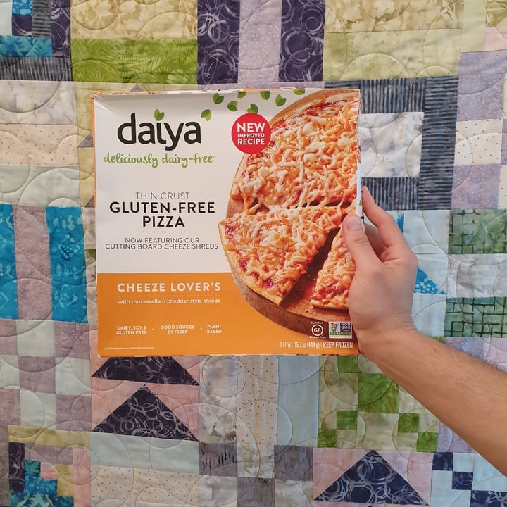 photo of Daiya Cheeze Lover’s Thin Crust Gluten-Free Pizza shared by @paniwilson on  09 Oct 2021 - review