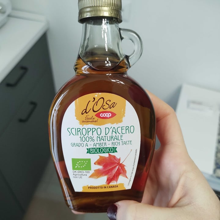 review photo of Coop Sciroppo d'acero biologico shared by @sbveg on 04 Dec 2021 - review