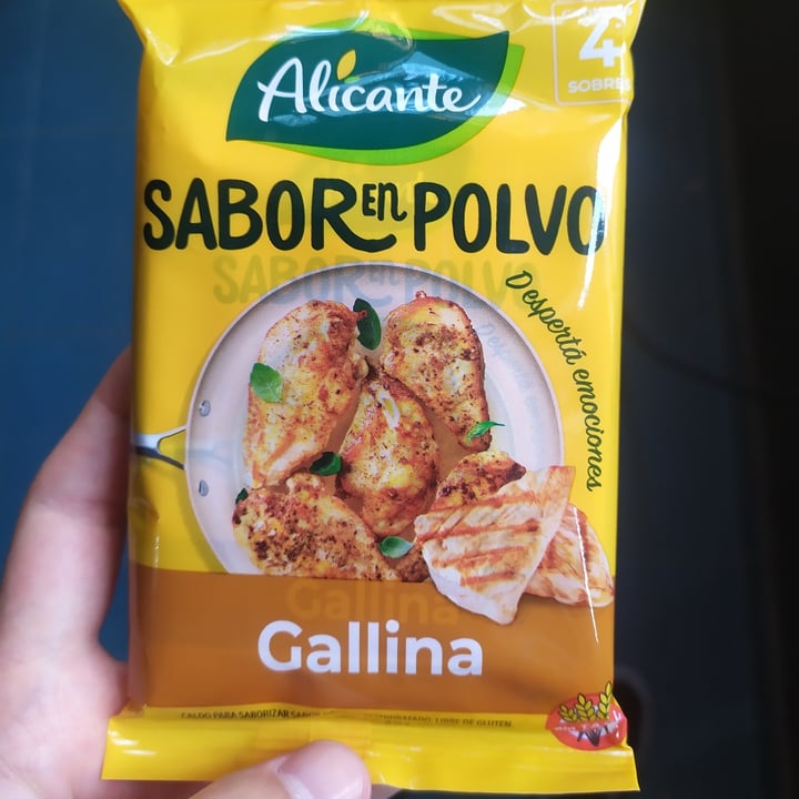 photo of Alicante Gallina saborizante en polvo shared by @joaquin14 on  17 Jan 2022 - review