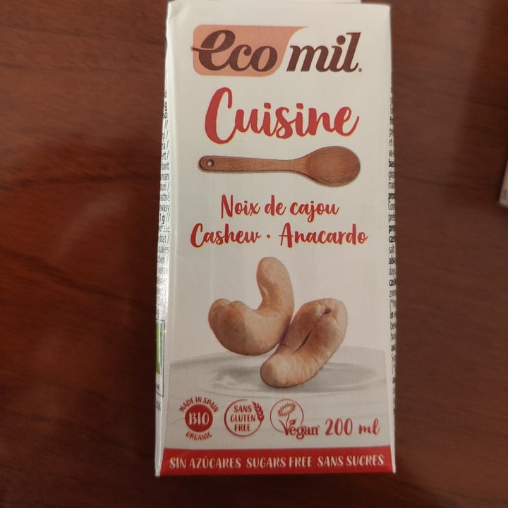 photo of Ecomil Crema de cocina de anacardos shared by @nesquikbynight on  10 Mar 2022 - review